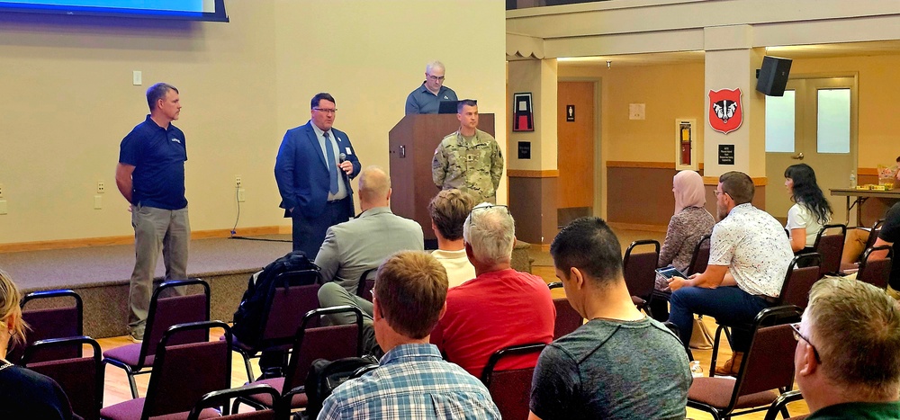 19th Wisconsin GOBC held at Fort McCoy connecting businesses with federal prospects