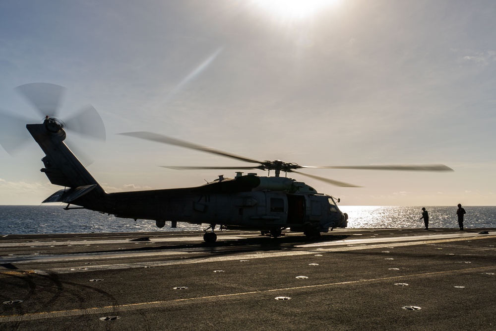 George Washington Conducts Search-and-Rescue Operations