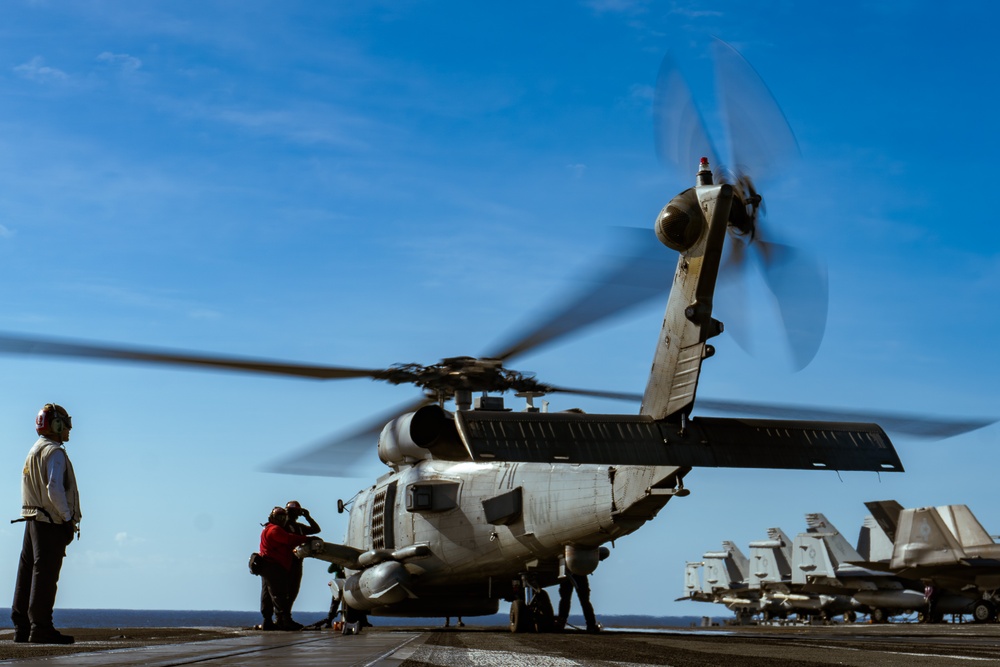 George Washington Conducts Search-and-Rescue Operations