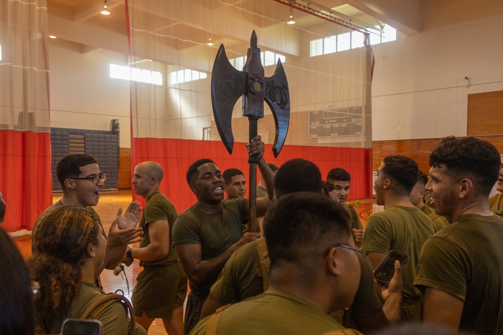 CLR-37 Conducts Regimental Run, Dodgeball Event