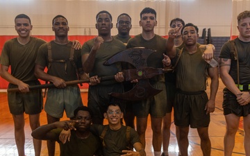CLR-37 Conducts Regimental Run, Dodgeball Event