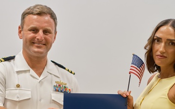 RLSO Western Pacific Hosts Naturalization Ceremony