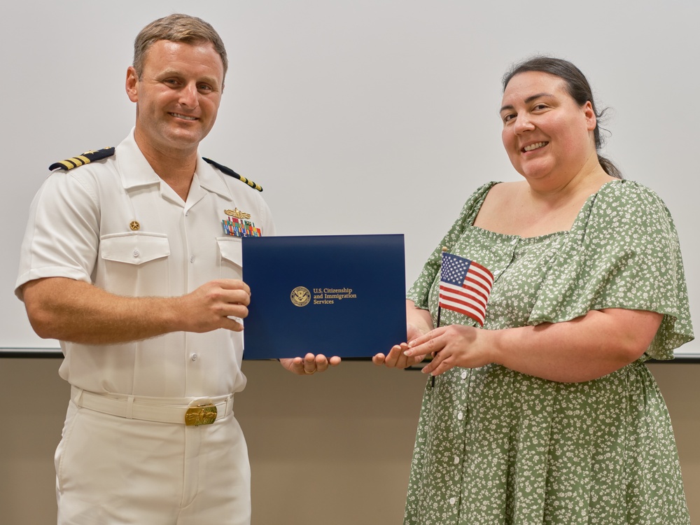 RLSO Western Pacific Hosts Naturalization Ceremony