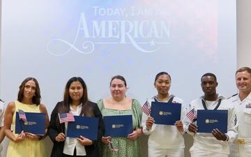 RLSO Western Pacific Hosts Naturalization Ceremony
