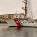 U.S. Coast Guard Cutter Eagle returns to Los Angeles Harbor, families and guests come to tour the vessel and meet the crew