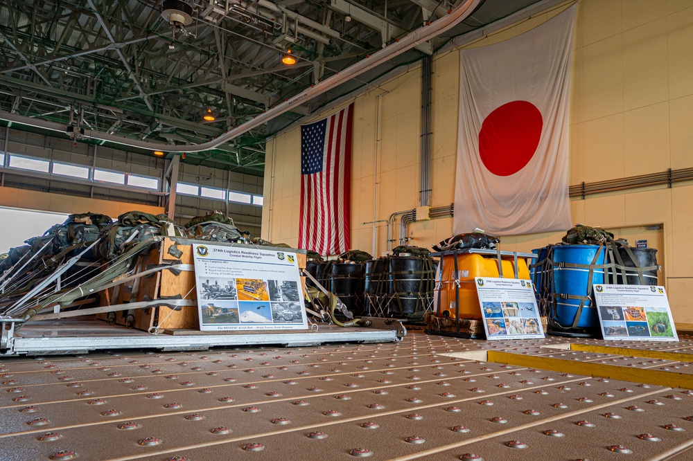 374 LRS hosts JASDF in logistics officer training course
