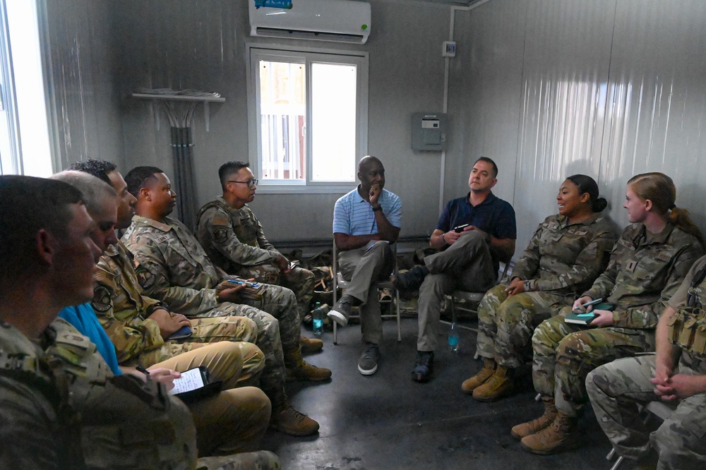 Brig. Gen. Simmons visits 11 CABS leadership at REFORPAC