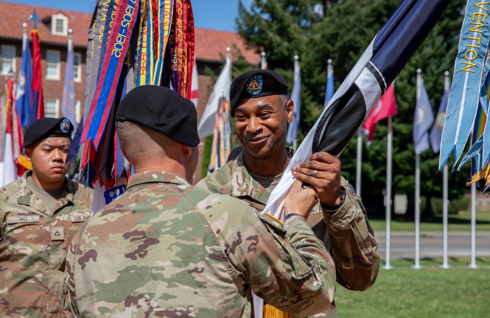 CSM Reffeor Assumes Responsibility of I Corps