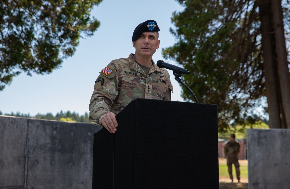 CSM Reffeor Assumes Responsibility of I Corps