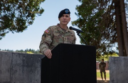 CSM Reffeor Assumes Responsibility of I Corps