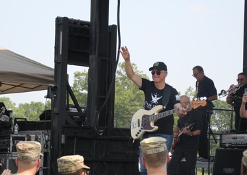 Lt. Dan Band entertains nearly a thousand guests during July 2025 concert at Fort McCoLt. Dan Band entertains nearly a thousand guests during July 2025 concert at Fort McCoy