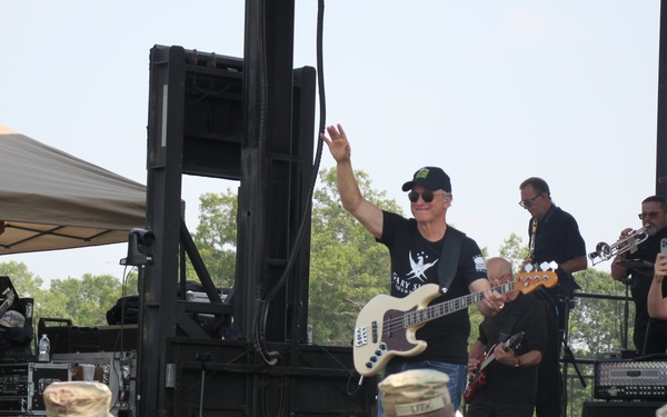 Lt. Dan Band entertains nearly a thousand guests during July 2025 concert at Fort McCoLt. Dan Band entertains nearly a thousand guests during July 2025 concert at Fort McCoy