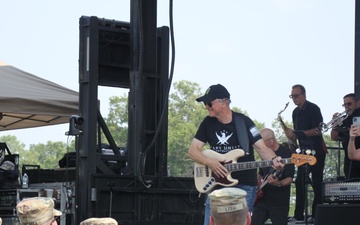 Lt. Dan Band entertains nearly a thousand guests during July 2025 concert at Fort McCoLt. Dan Band entertains nearly a thousand guests during July 2025 concert at Fort McCoy