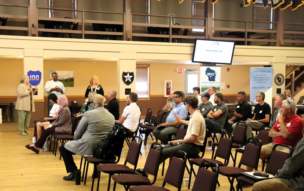 19th Wisconsin GOBC held at Fort McCoy connecting businesses with federal prospects