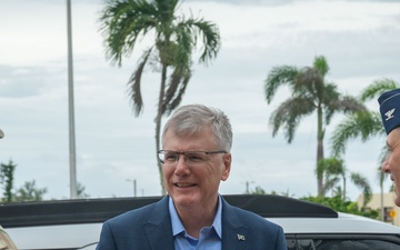 SECAF Meink tours Andersen Air Force Base