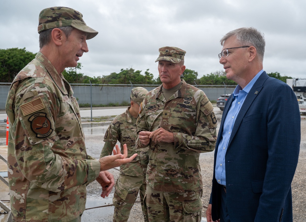 SECAF Meink tours Andersen Air Force Base