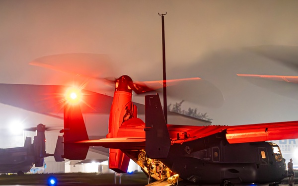 353 SOW MC-130s and CV-22s arrive to Philippines to provide urgent lifesaving support following catastrophic storms