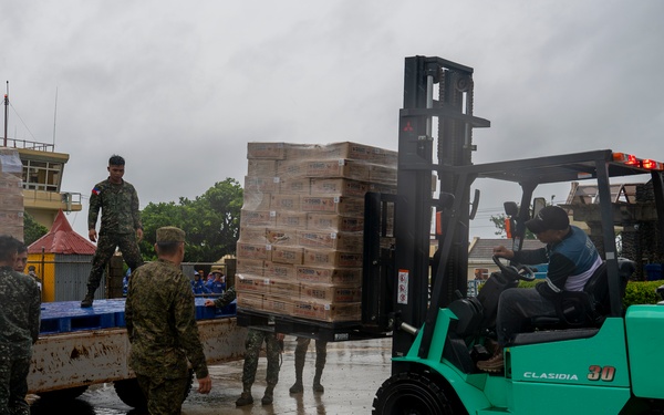 CV-22s deliver life-saving supplies to Basco, Philippines following catastrophic storms