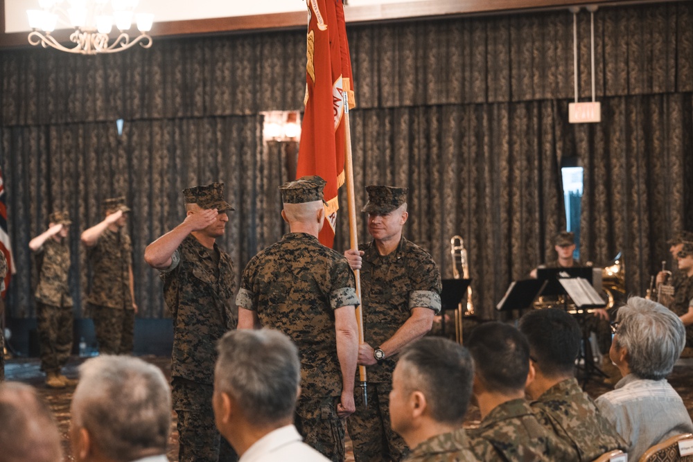 3D Marine Expeditionary Brigade holds change of command ceremony