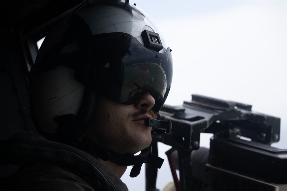 HMLA-169 Marines practice live fire maneuvering