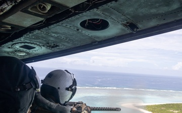 HMLA-169 Marines practice live fire maneuvering