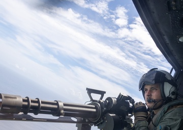 HMLA-169 Marines practice live fire maneuvering