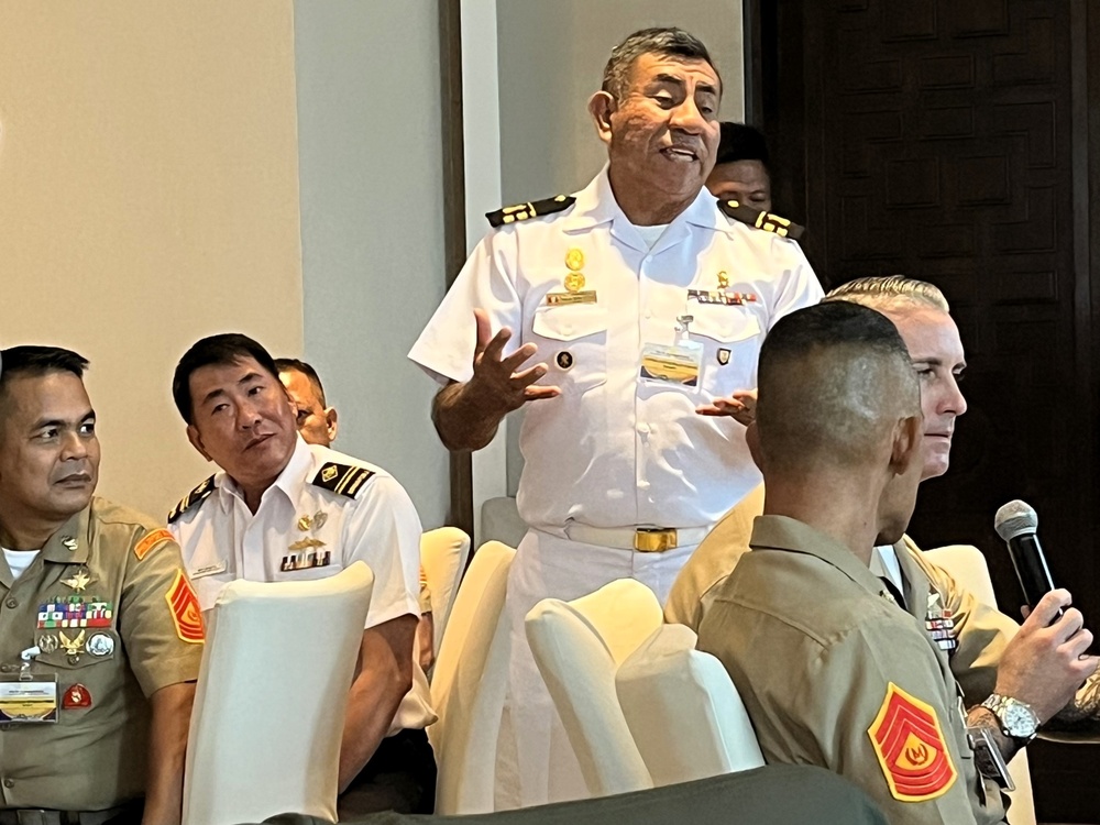 Pacific, European, and American Military Allies and Partners Launch First Senior Enlisted Leader Forum at Pacific Amphibious Leaders Symposium in Manila