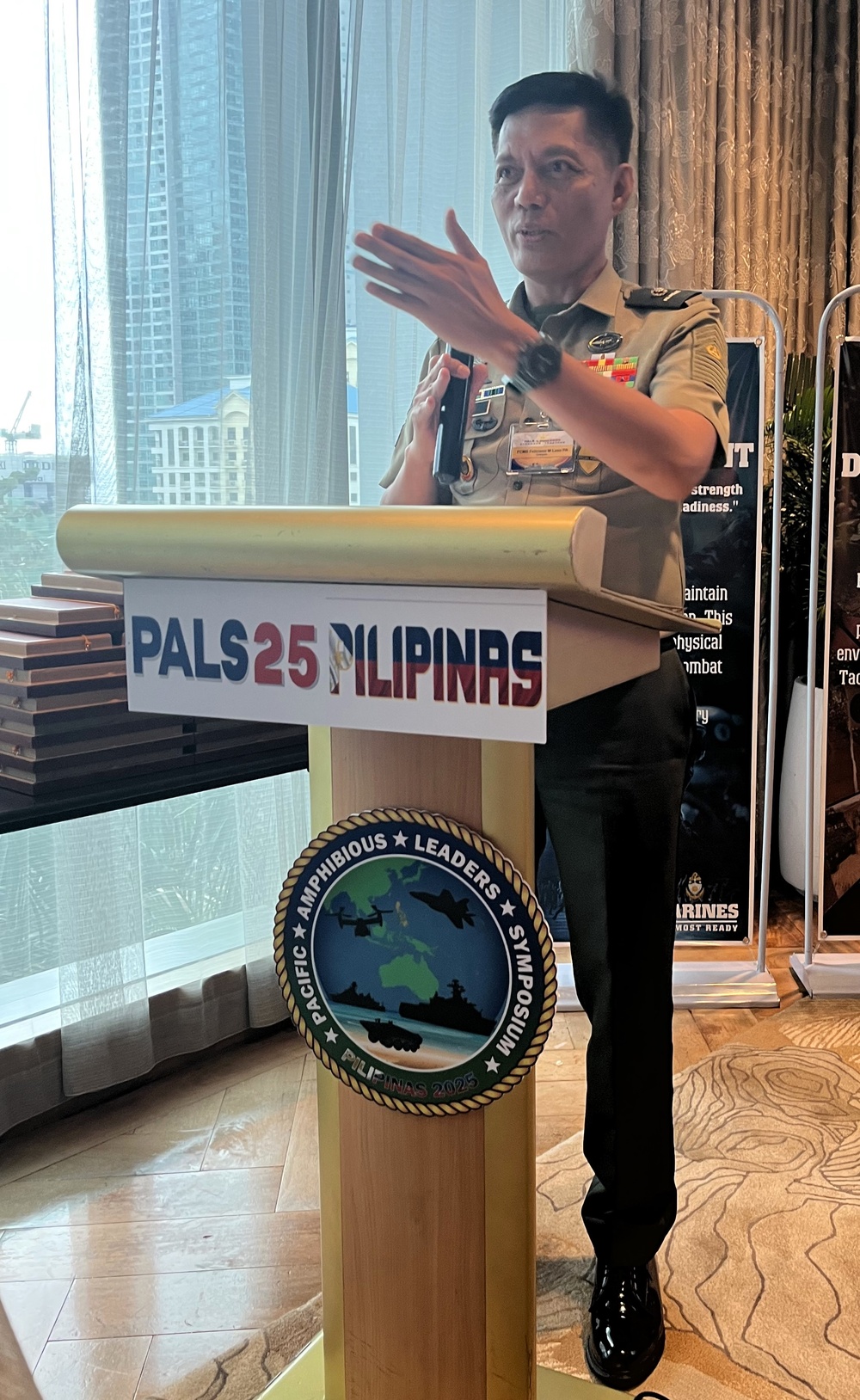 Pacific, European, and American Military Allies and Partners Launch First Senior Enlisted Leader Forum at Pacific Amphibious Leaders Symposium in Manila