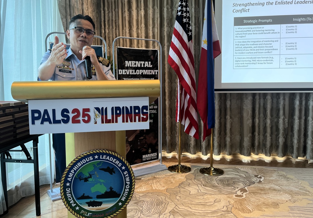 Pacific, European, and American Military Allies and Partners Launch First Senior Enlisted Leader Forum at Pacific Amphibious Leaders Symposium in Manila