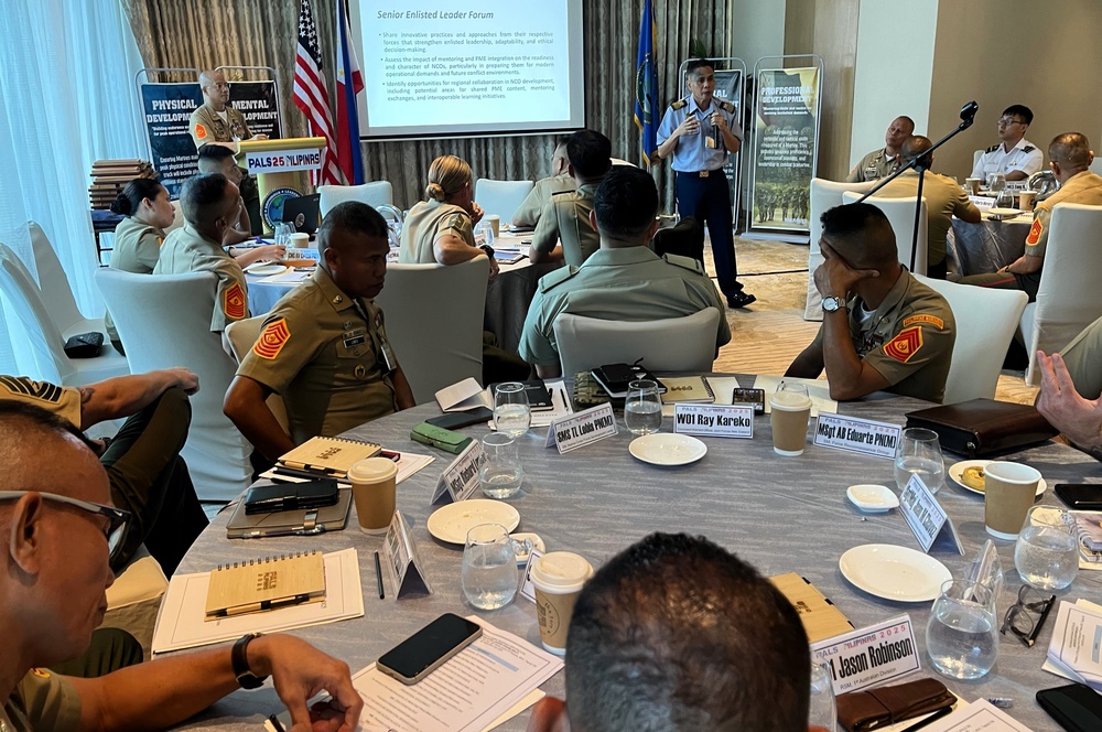Pacific, European, and American Military Allies and Partners Launch First Senior Enlisted Leader Forum at Pacific Amphibious Leaders Symposium in Manila