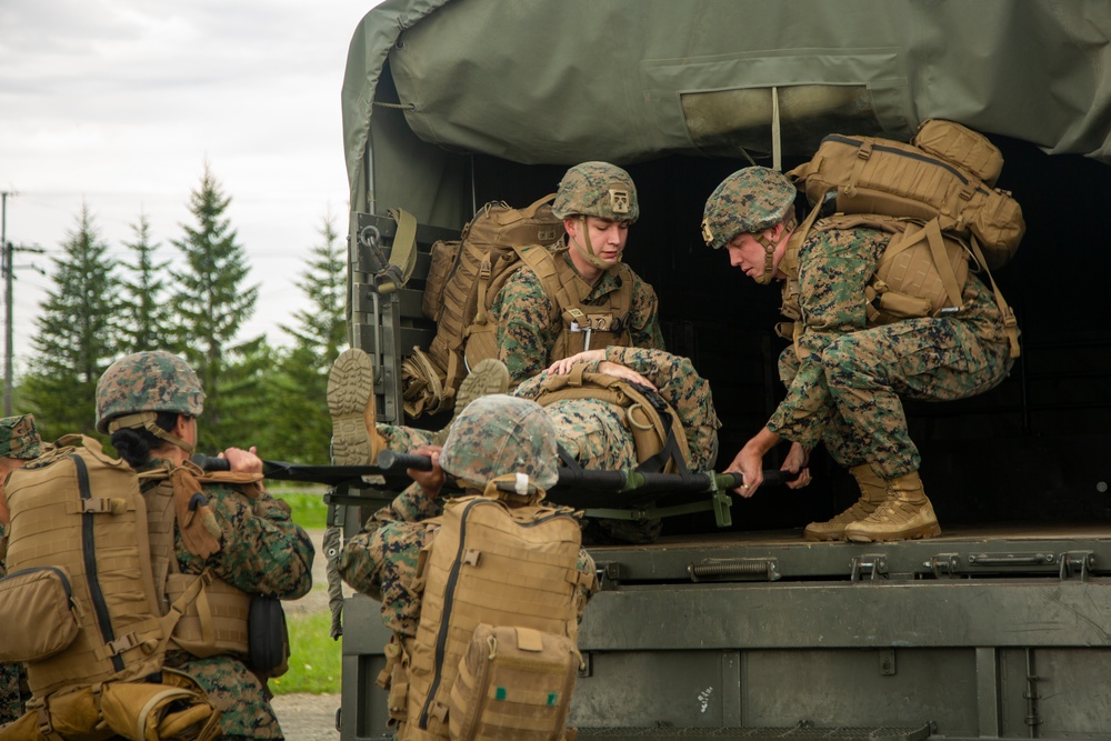 ARTP 25.1| U.S. Navy Sailors Execute Medical Evacuation Drill