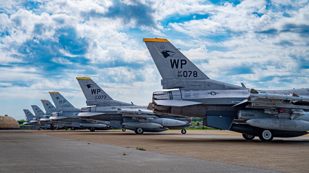 Wolf Pack’s F-16 Fighting Falcons begin departure for Super Squadron Test Phase II