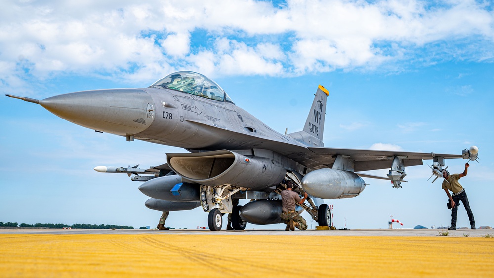 Wolf Pack’s F-16 Fighting Falcons begin departure for Super Squadron Test Phase II