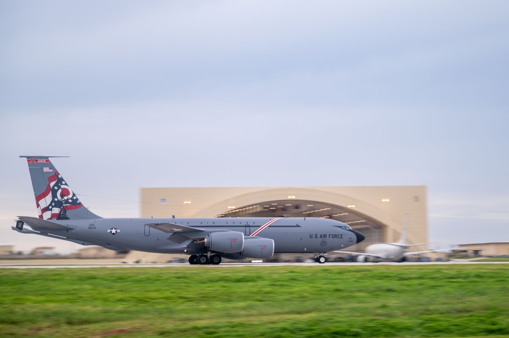 The 2025 Department-Level Exercise moves aircraft to Bamboo Eagle 25-3
