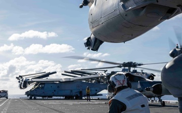 USS America (LHA 6) Conducts Flight Operations