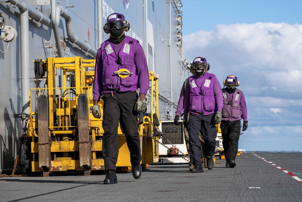 USS America (LHA 6) Conducts Flight Operations