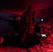 Gun Devils fire M777 155mm howitzer artillery at night during Devil Avalanche