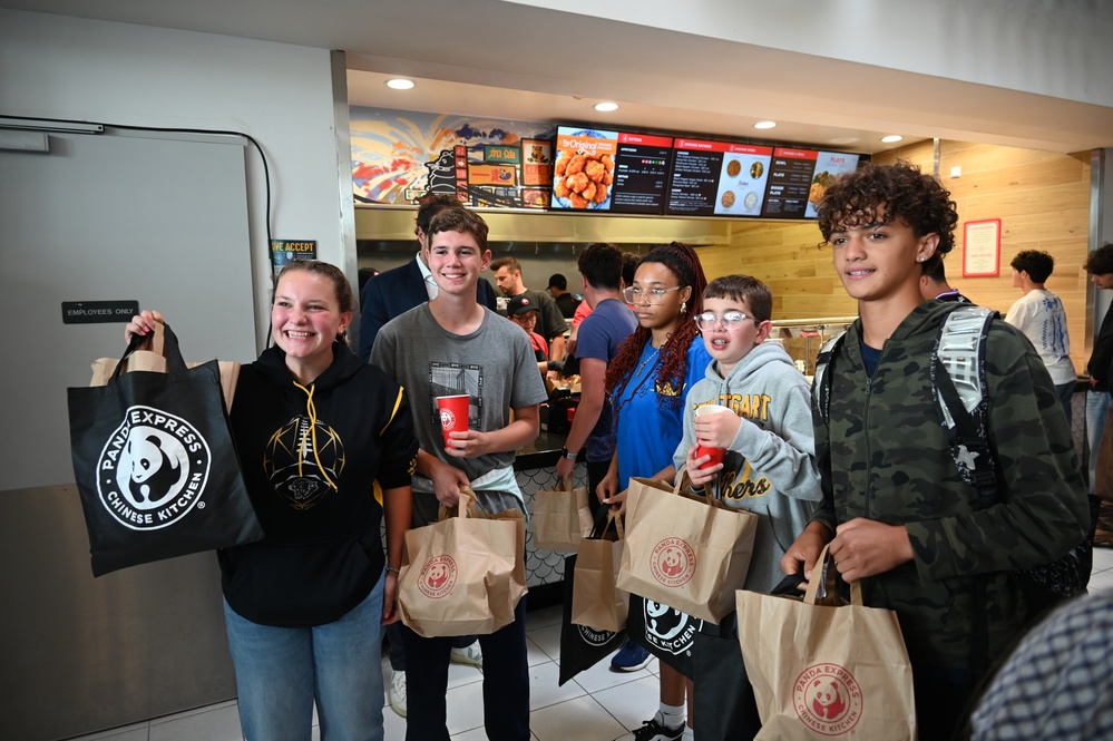 Panda Express grand opening at USAG Stuttgart