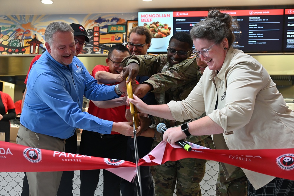 Panda Express grand opening at USAG Stuttgart