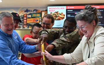 Panda Express grand opening at USAG Stuttgart