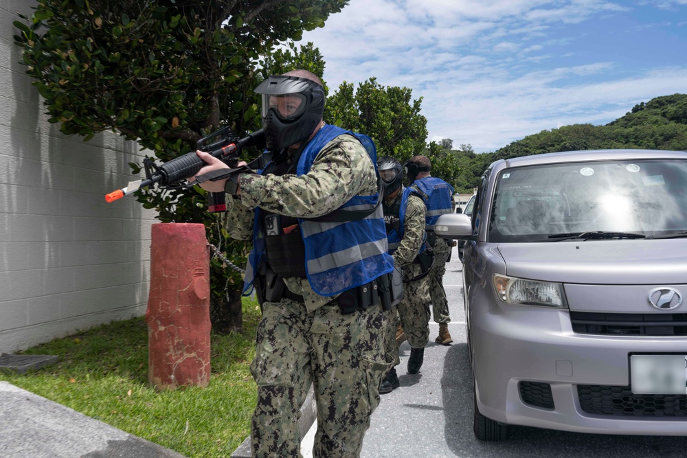 Fleet Activities Okinawa Increases Readiness with Force Protection Exercise