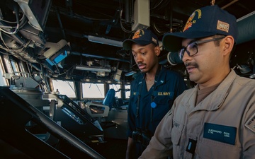 USS Winston S. Churchill Daily Operations