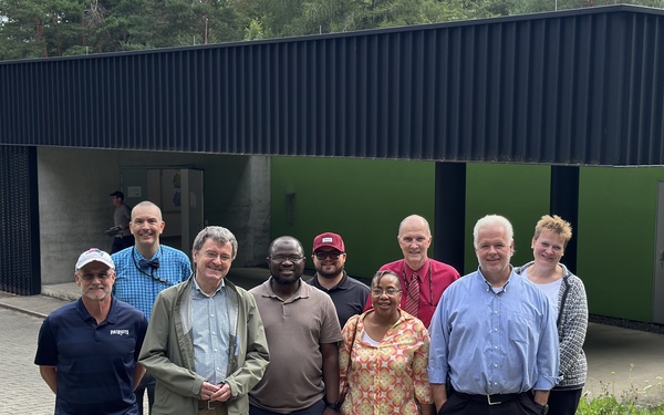 405th AFSB conducts professional development site visit to Haus des Wassers