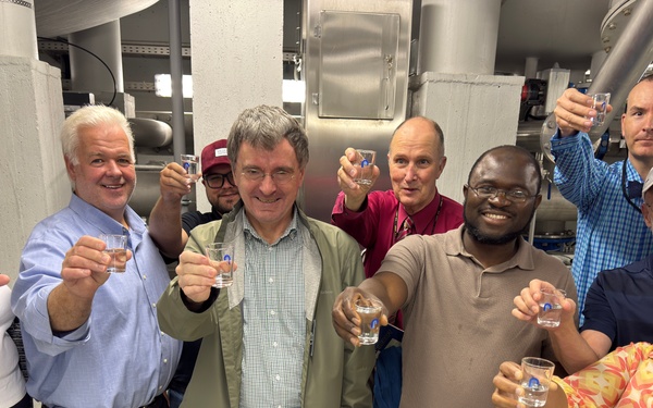 405th AFSB conducts professional development site visit to Haus des Wassers