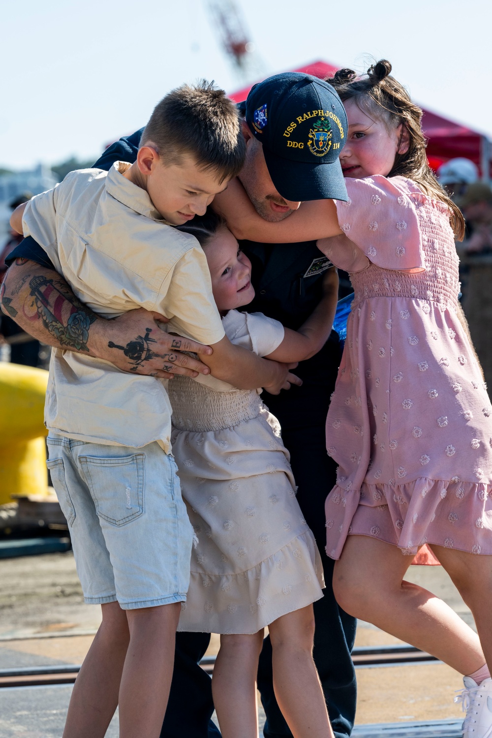 USS Ralph Johnson (DDG 114) returns to CFAY after 7-month underway