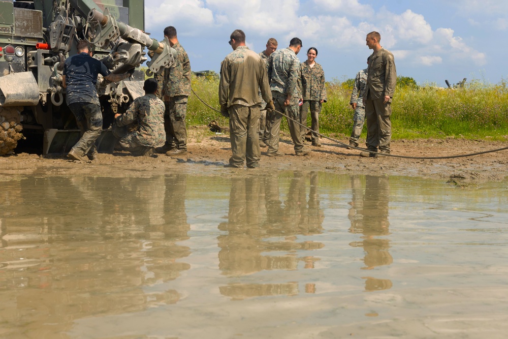 U.S. Marines advance logistics capabilities in Estonia