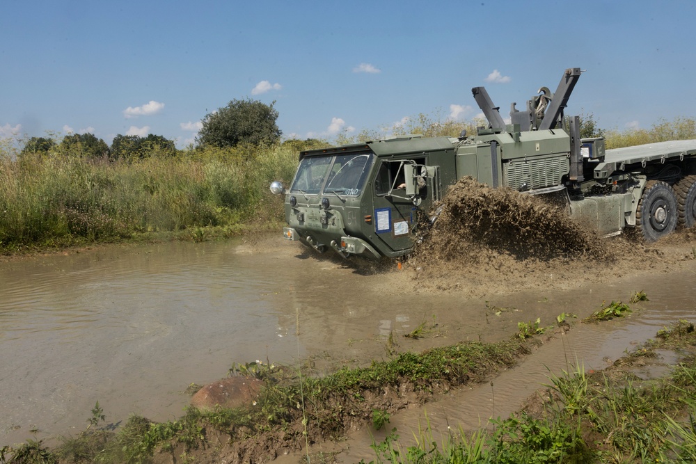 U.S. Marines advance logistics capabilities in Estonia