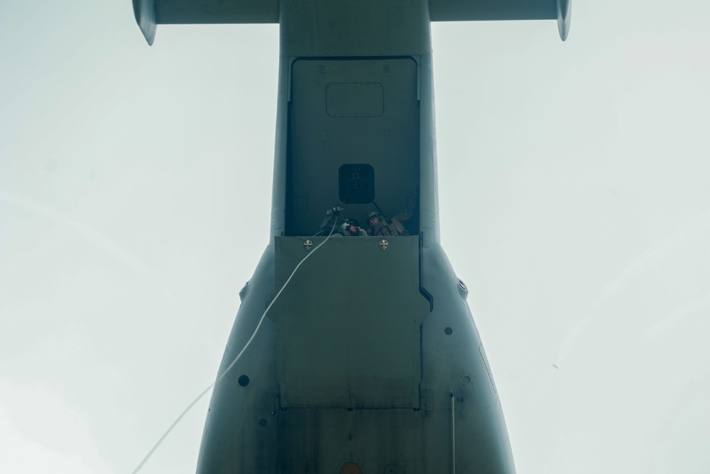 VMM-262, 3rd Recon Bn. evacuate simulated casualties