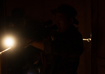 2/23 Marines and ROK Marines Conduct Bilateral, Night MOUT Training at KMEP 25.2