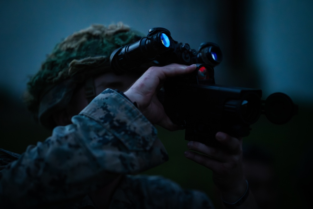 2/23 Marines and ROK Marines Conduct Bilateral, Night MOUT Training at KMEP 25.2